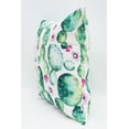 thumbnail image 3 of Ada Home Decor Decorative Square Throw Pillow, 18" x 18", Round Cactus Printed, 3 of 6