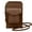 brown, variant on PU leather mobile phone bag female simple diagonal mobile phone bag mini mobile phone bag-brown