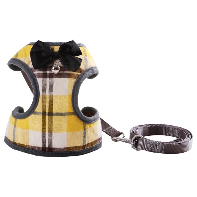 Greeniant Camisetas para perros, sudadera para mascotas, correa de nailon exquisita, arneses para caminar multiusos, ropa multicolor, chaleco para Ropa para mascotas Amarillo eu Greeniant PT003692-12