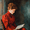 Victorian Lady Reading, variant on UXIEQU Vintage Rose Landscape Canvas Wall Art Print 15.75x11.81 Inches