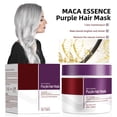 thumbnail image 2 of Mascarilla capilar de colágeno: nutritiva y reparadora | Mascarilla morada para una limpieza profunda y un cabello más suave, 2 of 4