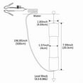 thumbnail image 6 of Deep Sea Fishing Lamp 30w 50w Squid Baiting Lamps Fixture 12V 24V Underwater Lighting Ice Fishing Light IP68 Luring Fish, 6 of 6