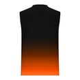 thumbnail image 4 of Hombres Moda Casual sin Mangas Gradación Impresión Suéter Cuello Redondo Tanque Deportivo, 4 of 4