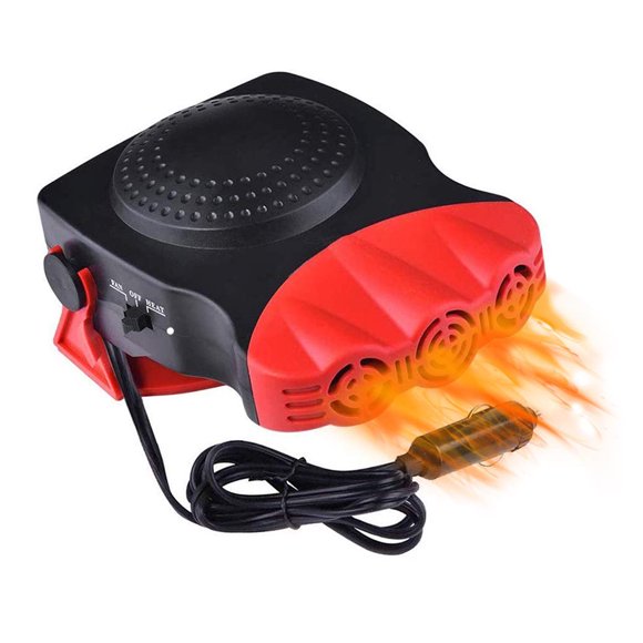 Calentador De Coche 2 En 1 Calentamiento Rápido O Ventilador De Refrigeración Desempañador De Descongelación De Calentamiento Rápido 12V 24V Ventilador De Parabrisas De Automóvil Para Todos Los Vogacara VI011884-01