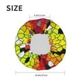 thumbnail image 6 of Disketp Colorful Tie Dye Stained Glass 1 Shower Caps,Reusable Shower Cap For Women, Double Layer Waterproof Hair Cap, Large Size For All Hair Lengths,For Girls Spa Home Salon Use, 6 of 9