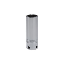 Tether-Ready Drive Deep Sockets, 3/8 in Drive, 18 mm, 2 3/4 in L, 12 Points