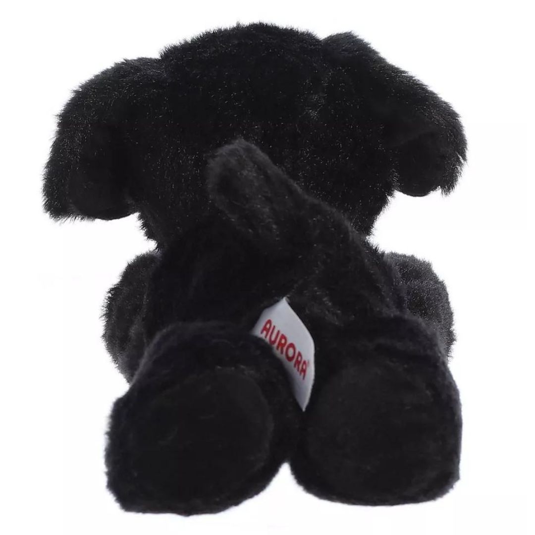 Aurora - Mini Flopsie negro pequeño, 8 pulgadas, adorable animal de peluche 5