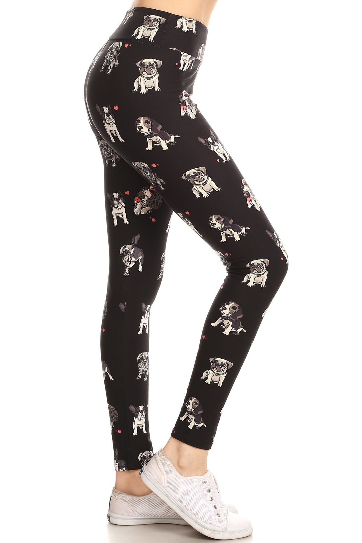 Bituin Leggings Yoga Band Dog Printed Leggings (Plus