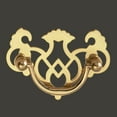 thumbnail image 2 of Chippendale Bail Pull Bright Solid Brass 2 7/8" Renovator's Supply, 2 of 2