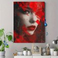thumbnail image 4 of Qisvanset Autumn Town Street Colorful Houses Canvas Print 12x16 Inch Kitchen Art, 4 of 8