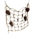 thumbnail image 1 of Red de escalada para pájaros, juguetes para masticar pájaros, juguete de escalera de cuerda de cáñamo, 1 of 6