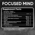 thumbnail image 5 of Friendly Vitamins Focused Mind, Brain Supplement for Memory and Focus Support 30ct, 5 of 8