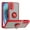 Red, variant on For Motorola Edge 2022 Impact Metal Ring Holder Stand Magnetic Car Mount Protective Hybrid Case Cover Blue