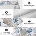 thumbnail image 6 of Ocean Coastal Outdoor Rug for Patio/Deck/Porch, Non-Slip Large Area Rug 6 x 9 Ft, Ocean Nautical Coral Shells Wooden Grain Indoor Outdoor Rugs Washable Area Rugs, Reversible Camping Rug Carpet Runner, 6 of 8
