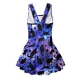 thumbnail image 5 of Uourmeti Galaxy Cat Silhouette Swim Dress for Girls Sleeveless Skirted Bathing Suit with Quick Dry Stretch Fabric Perfect for Beach & Pool Vacations, 5 of 8