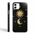thumbnail image 1 of Tobelint Case for iPhone 12,Sun Moon Stars Pattern Case with Side Print,Slim Bumper Full Cover, 1 of 5
