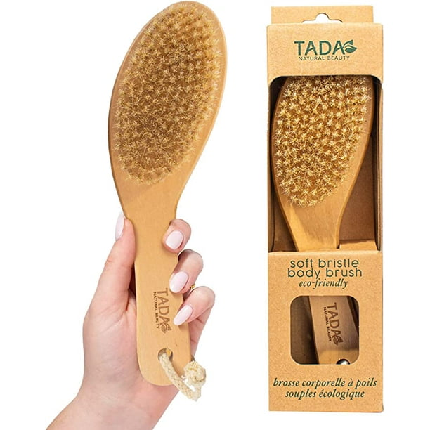 Tada Natural Beauty "9" Shape Body Brush