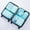 C, variant on Packing Cubes For Travel 7Pcs Travel Cubes Set Foldable Suitcase Organizer Lightweight Luggage Storage Bag Storage Case,C,Other
