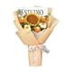thumbnail image 1 of Ramo de flores de ganchillo, ramo de punto hecho a mano, flores artificiales para la madre Girasol naranja, 1 of 9