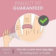 thumbnail image 4 of Silicone ring for men, stepped edge rubber wedding ring, 4 of 5