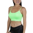 thumbnail image 3 of ToBeInStyle Women's Spaghetti Cami Top Basic Bralette w/o Padding or Underwire, 3 of 4
