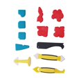 thumbnail image 1 of Grattoir à Colle, Grattoir en Silicone Outils de Calfeutrage pour Enlever les Résidus de Colle pour Sceller et Réparer les Interstices, 1 of 7