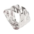 thumbnail image 4 of Pulsera abierta Yuyangstore Brazalete decorativo minimalista Estilo B Plata, 4 of 8