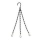 thumbnail image 1 of Cadena para macetas, jaula para pájaros, colgador estable para plantas, farolillos para jardín Negro, 1 of 9