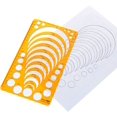 thumbnail image 2 of Circle Radius Master Drawing Template Arc Template Stencil, 2 of 3