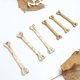 thumbnail image 4 of 20pcs Props de hueso altamente simulación Multifuncional Falsos Falsos huesos DIY Carril colgante de huesos Halloween Prop, 4 of 5