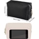 thumbnail image 2 of 2pcs Makeup Bags, Travel Cosmetic Bags Small Waterproof Toiletry Bag Make up Pouch for Women Girls Storage Organzier (Black&White), 2 of 4