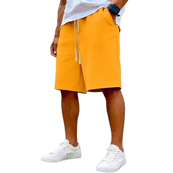 New Short Summer Pocket Fitness Casual Shorts Men Loose Comfort Running Men Short Pants Daily Fitness Sweatpants