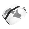 thumbnail image 2 of Unique Bargains 1 Pc Shoes Bags Shoes Dust Cover Dustproof Shoes Dust Protection Bag White Black, 2 of 5