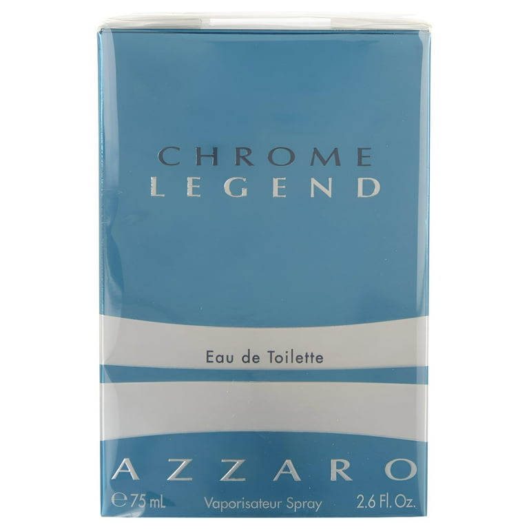 Azzaro Men's Chrome Legend Perfume, Aqua Accord & Sweet Musk