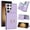 Violet, variant on ELEHOLD Case for Samsung Galaxy S23 Ultra,Business PU Leather Stand Case with Card Holder & Ring Holder,Black