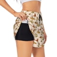 thumbnail image 3 of Lsque Tropical Desert Printed Women's Running Shorts with Liner Pockets,Elastic Quick Dry Workout Athletic Gym Yoga Shorts,Womens High Waist Shorts-XX-Large, 3 of 9