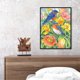 thumbnail image 4 of Pintura al óleo acrílica por números, pájaro, flor, imagen Digital, ilustraciones, decoración de pared Likrtyny Arte deco, 4 of 9