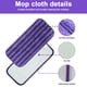 thumbnail image 4 of Injueey 6 unids/set de paños de limpieza dobles secos y húmedos de larga vida útil con alta absorción de agua y manchas fuertes Suministros de limpieza para el hogar púrpura, 4 of 6