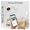 thumbnail image 4 of Portable CD Player Speaker Stereo CD Players LED Screen Wall Mountable CD Music Player With IR Remote Control FM Radio, 4 of 8