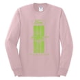 thumbnail image 2 of Green Striped Ford Mustang | Mens Cars and Trucks Long Sleeve T-Shirt, Light Pink, 2XL, 2 of 3