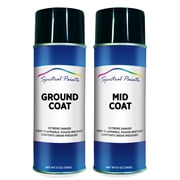 Spectral Paints Compatible/Replacement for Saab WA560Q Ice Pearl Tricoat: 12 oz. Ground & Mid Touch-Up Spray Paint