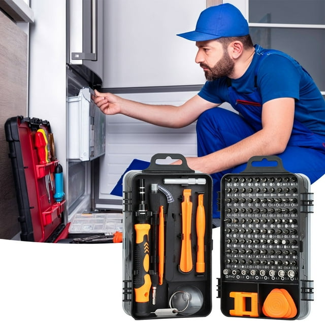 Yoziaaoa 115 in 1 Precision Screwdriver Set Magnetic Repair Tool Kit for Electronics