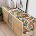 thumbnail image 6 of Autumn Monarch Butterflies Table Runner Wildflowers Botanical Foliage Tablerunners 13 x 60 Inch, Table Decorations Tabletop Scarf for Summer Gathering Holiday Farmhouse Kitchen Dining Decor, 6 of 8