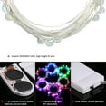 thumbnail image 2 of Cadena de luz Irfora 3M / 9.8FT 30 LED Fairy Starry Copper Wire String Operado por batería Powered IP65 Water Resistance Tira flexible flexible adicional flexible para Holiday Christmas Xmas Festival Irfora Cadena de luz, 2 of 7