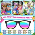 thumbnail image 4 of Gafas de sol GINMIC Kids Neon Party Favors con protección UV400, 4 of 6