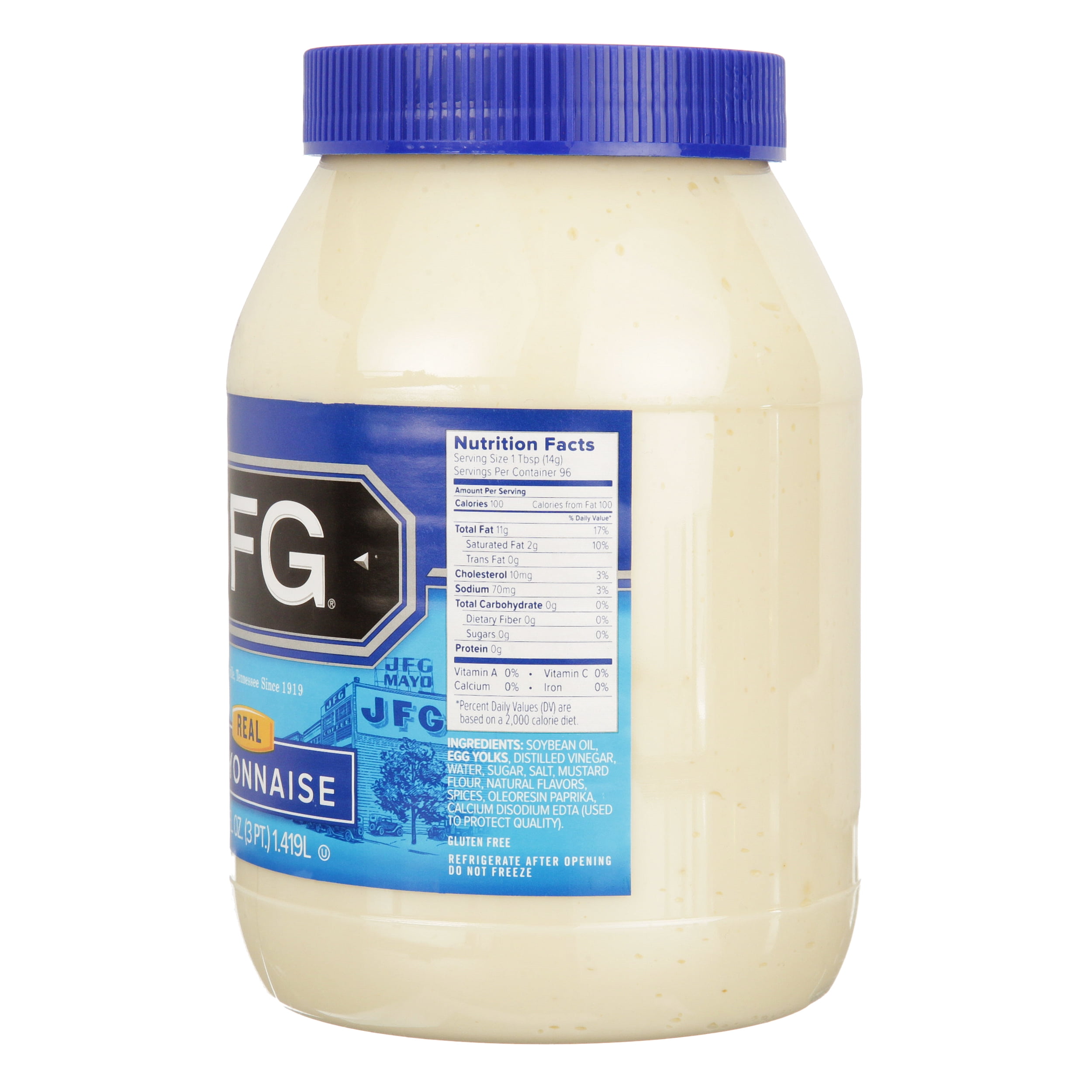 JFG Real Mayonnaise, 48 oz Plastic Jar