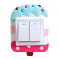 thumbnail image 1 of Silicone Light Switch Protective Cover Luminous Socket Sticker Bedroom Living Room Panel Decor Workhe, 1 of 6