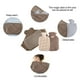 thumbnail image 4 of Bolsa de agua caliente de PVC para irrigación abdominal con protección de cintura larga de imitación., 4 of 4