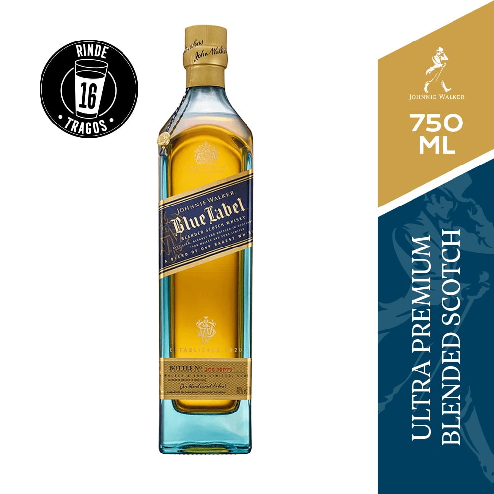 Whisky Johnnie Walker Blue Label 40° 750Cc