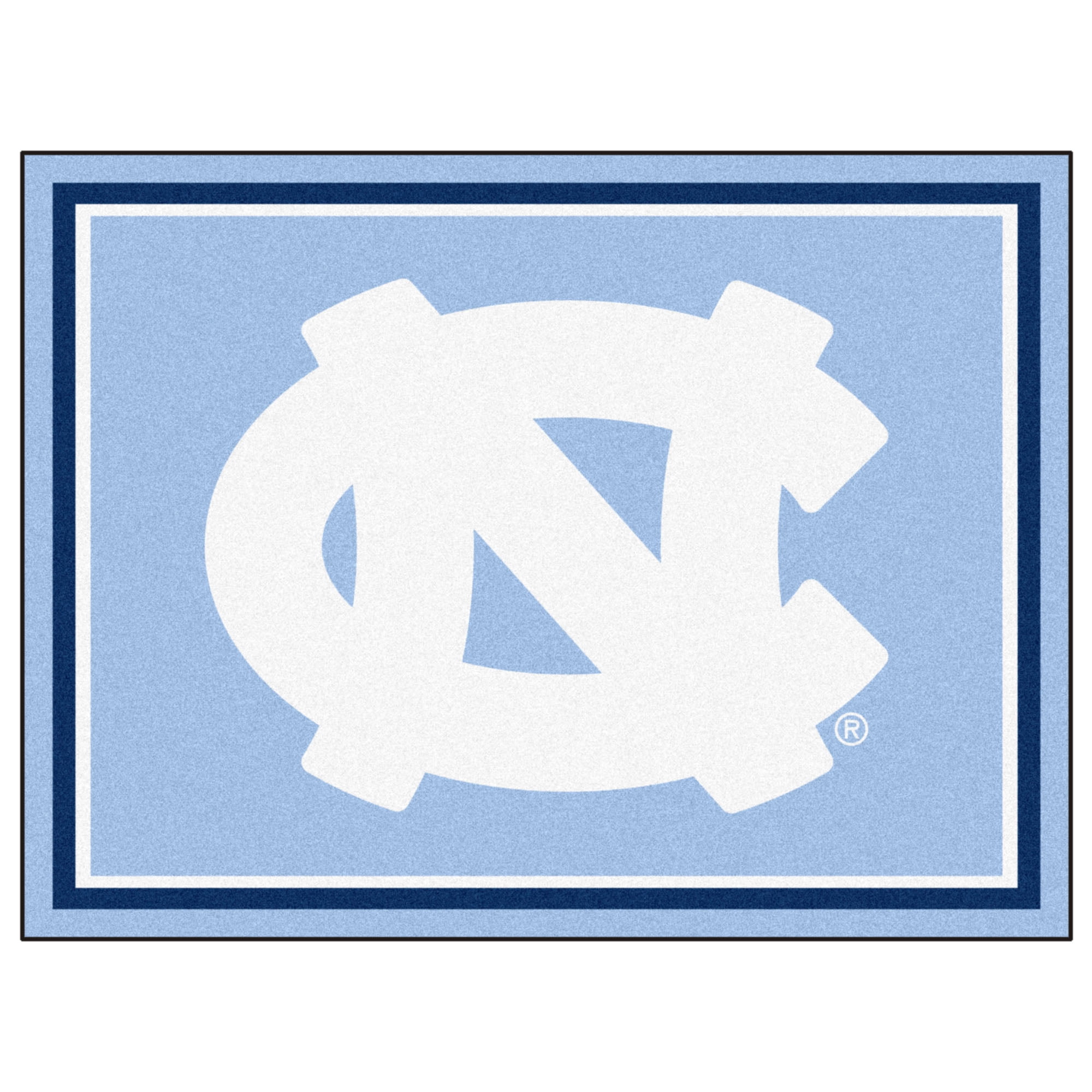 8 x 10 inches University of North Carolina Tar Heels Team Logo Art Print